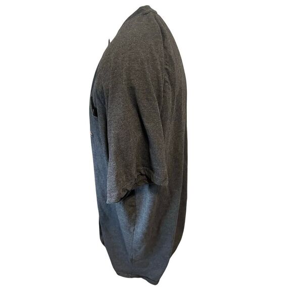 Ariat Rebar Men’s 3XLT Gray Short Sleeve Pocket Tee - Picture 2 of 5